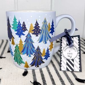 NEW Peppermint & Pine Christmas Trees Mug